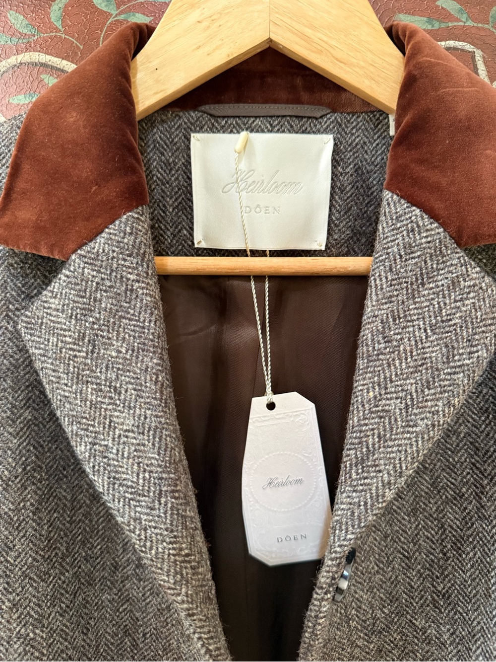 Doen Heirloom LENNON BLAZER ENGLISH HERRINGBONE - Size M - Picture 9 of 12